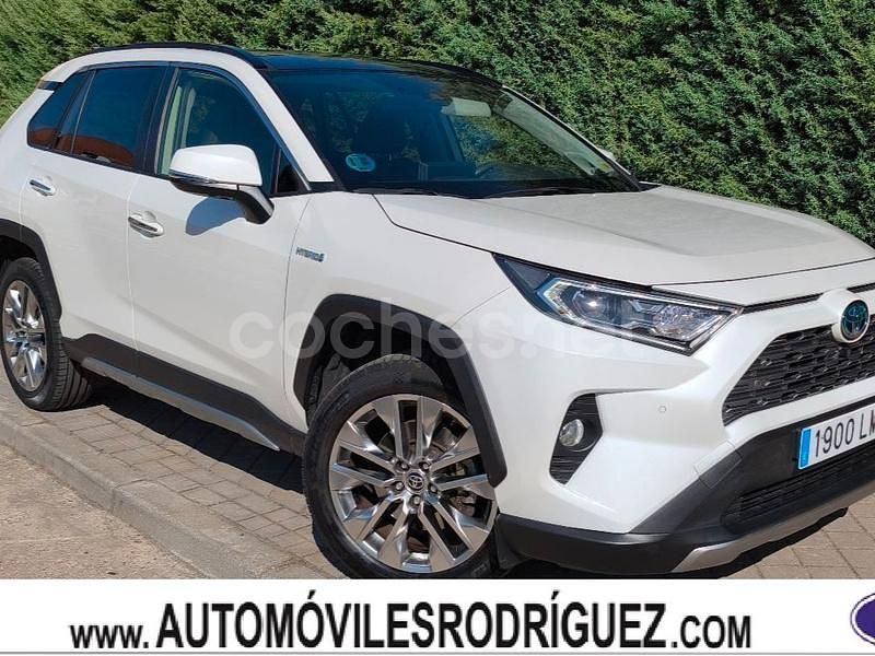 Usado Toyota RAV4 Hybrid Luxury 222 CV (163 kW) 2021 Blanco SUV