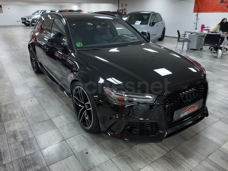 Usado Audi RS6 Performance 605 CV (444 kW) 2018 Negro Familiar