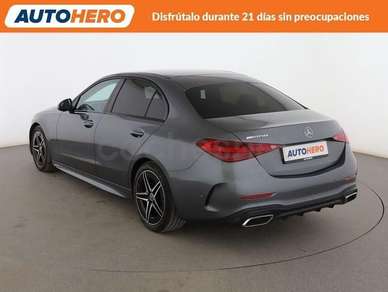 Usado Mercedes C200 AMG line 204 CV (150 kW) 2022 Gris Berlina