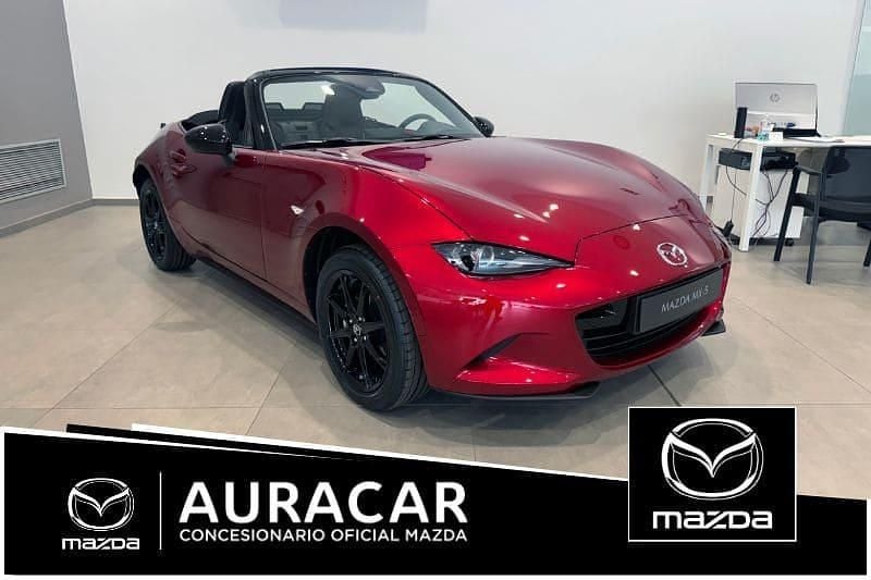 Rojo Nuevo 2025 Mazda MX5 Prime-Line Descapotable | 30.700 € (Super precio) - Imagen 1/4