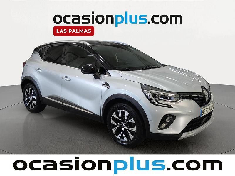 Usado Renault Captur Techno 90 CV (66 kW) 2024 Gris SUV