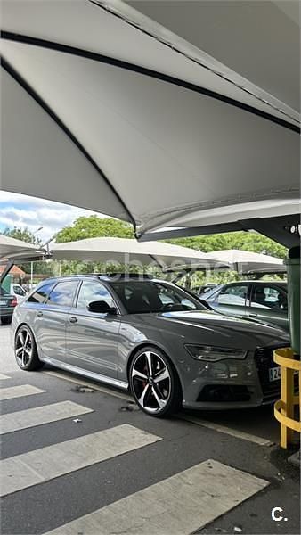 Usado Audi A6 Competition 326 CV (239 kW) 2017 Gris / plata Familiar