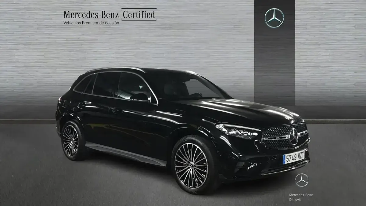 Usado Mercedes GLC220 AMG line 197 CV (144 kW) 2025 Negro SUV