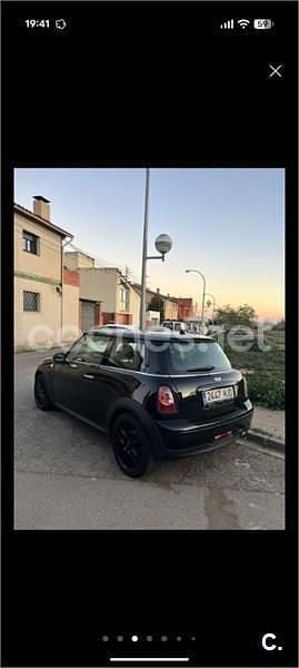 Usado Mini ONE 75 CV (55 kW) 2012 Negro Utilitario