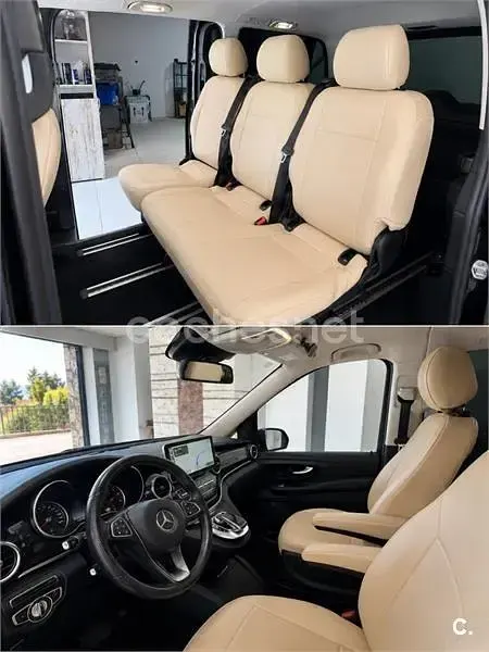 Usado Mercedes V220 Exclusive 163 CV (119 kW) 2019 Gris / plata Monovolumen