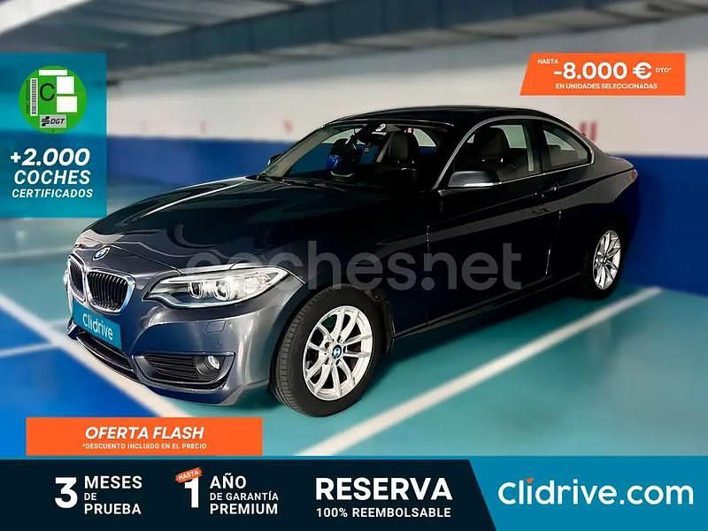 Gris / plata Usado 2014 BMW 220 Coupe | 16.890 € (Precio justo) - Imagen 1/3
