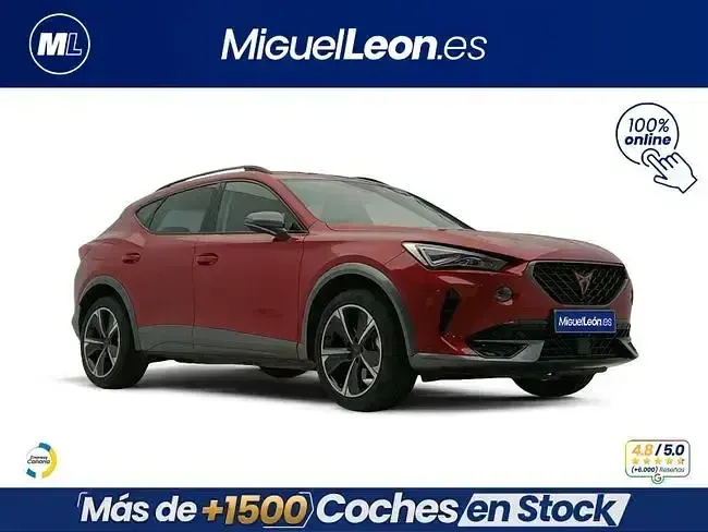 Usado Cupra Formentor 204 CV (150 kW) 2022 Rojo SUV