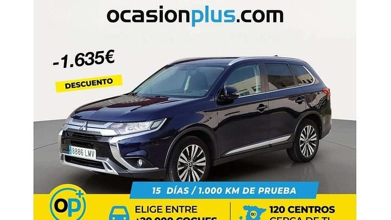 Usado Mitsubishi Outlander Motion 150 CV (110 kW) 2021 Azul SUV
