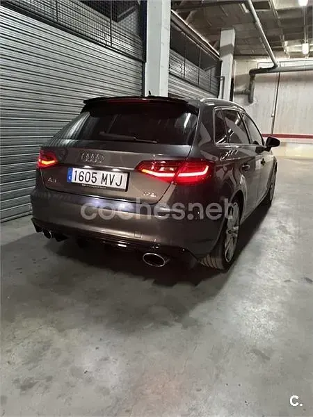 Usado Audi A3 S-Line 180 CV (132 kW) 2014 Gris / plata Berlina