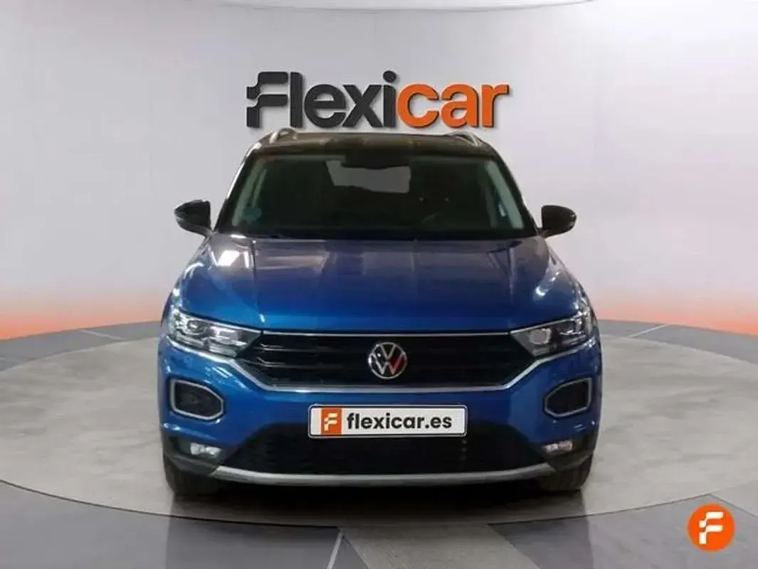 Usado VW T-Roc Advance 116 CV (85 kW) 2021 Azul SUV