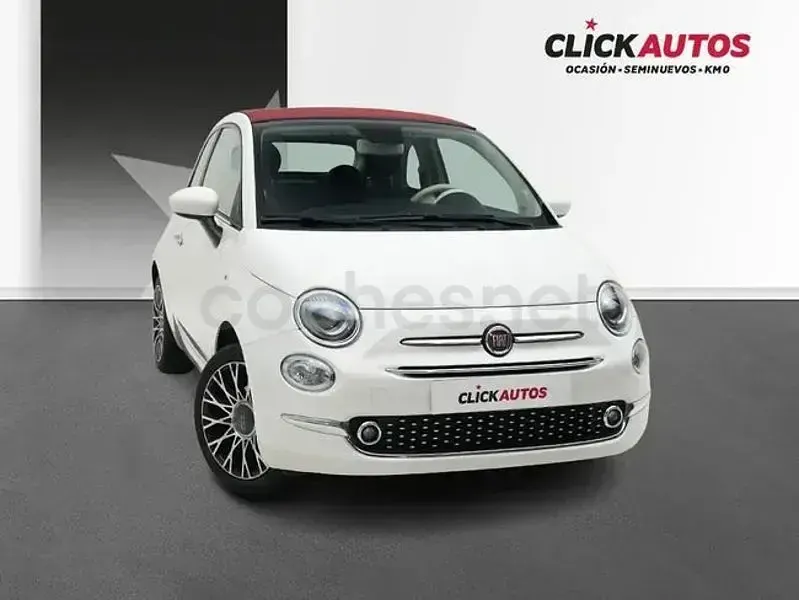 Usado Fiat 500C Dolcevita 70 CV (51 kW) 2023 Blanco Descapotable