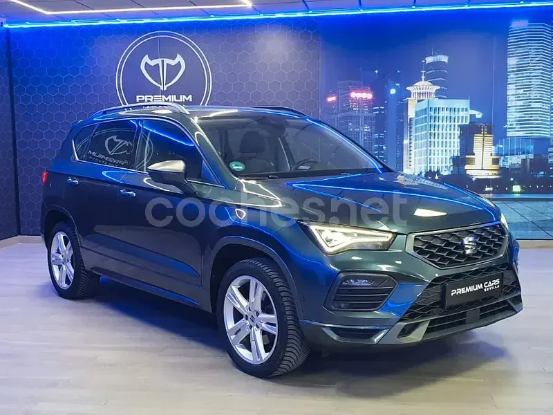 Usado Seat Ateca FR 150 CV (110 kW) 2021 Gris / plata SUV