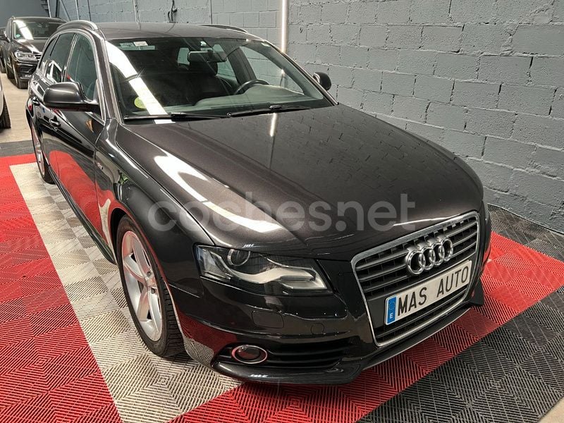 Negro Usado 2008 Audi A4 Familiar | 8490 € (Un poco caro) - Imagen 1/4