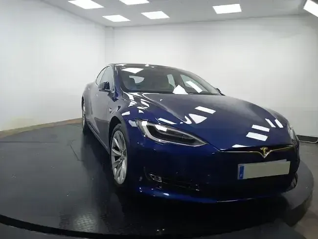 Usado Tesla Model 3 340 kW (463 CV) 2018 Azul Berlina