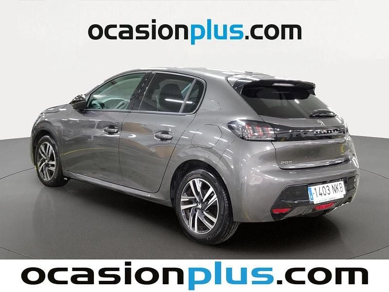 Usado Peugeot 208 Allure 102 CV (75 kW) 2023 Gris Utilitario