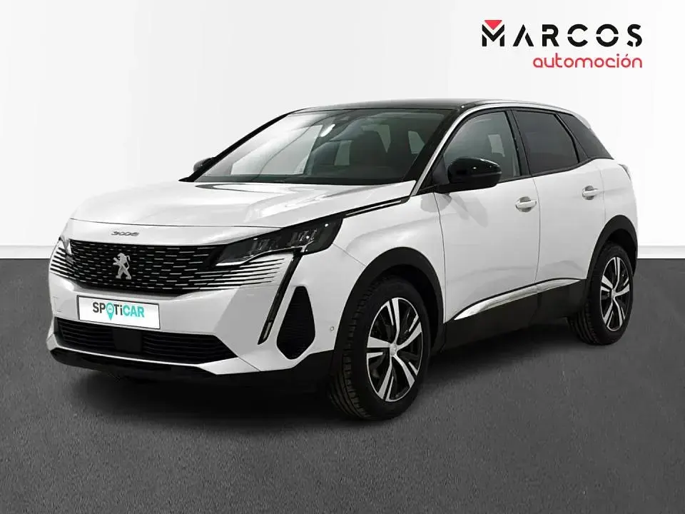 Usado Peugeot 3008 Allure 130 CV (95 kW) 2022 Blanco SUV