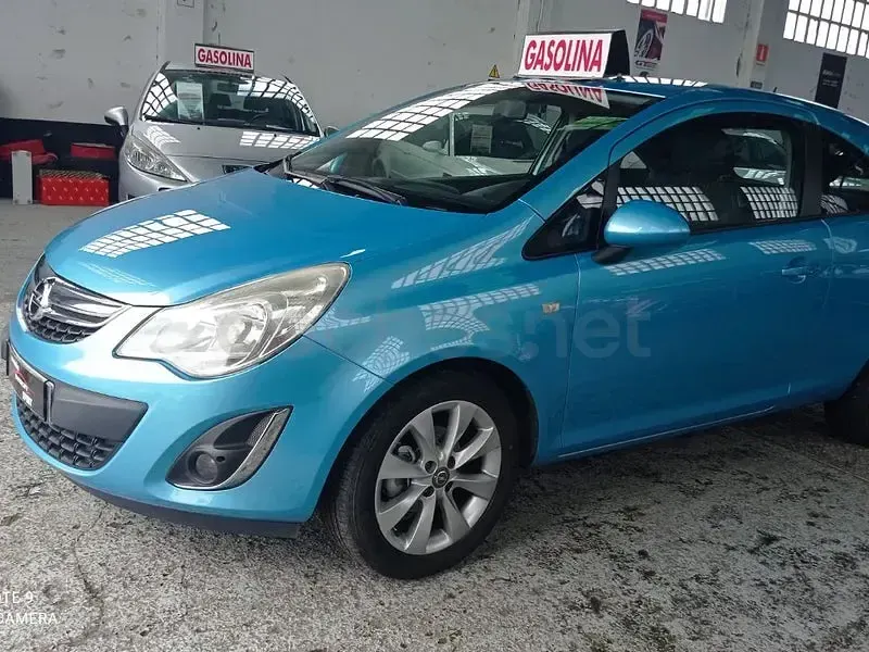 Usado Opel Corsa Selective 100 CV (73 kW) 2012 Azul Utilitario