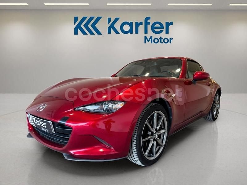 Rojo Usado 2021 Mazda MX5 Inclusive Descapotable | 24.790 € (Precio justo) - Imagen 1/4