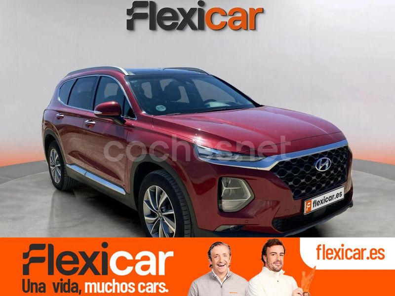 Rojo Usado 2019 Hyundai Santa Fe SUV | 26.970 € (Un poco caro) - Imagen 1/4