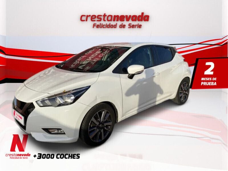 Blanco Usado 2019 Nissan Micra Acenta Utilitario | 14.009 € (Precio justo) - Imagen 1/4