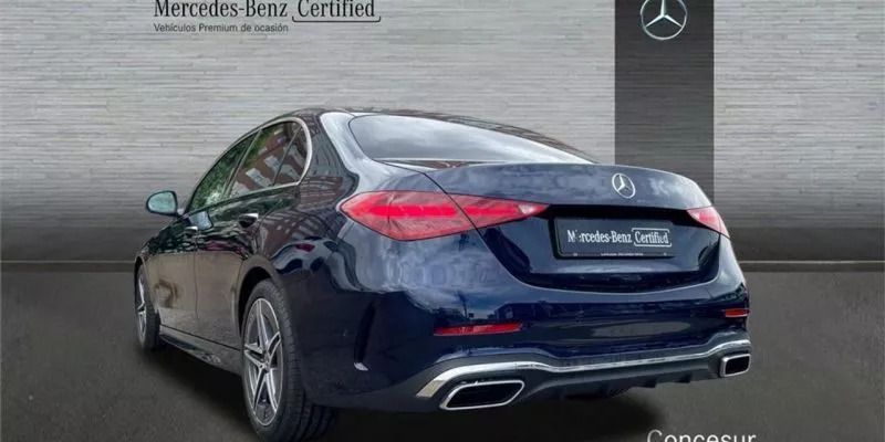Usado Mercedes C200 163 CV (119 kW) 2024 Azul Berlina