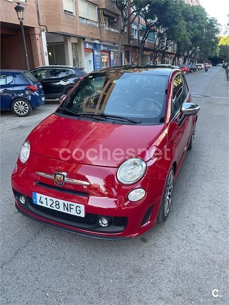 Usado Abarth 500C 135 CV (99 kW) 2010 Rojo Descapotable
