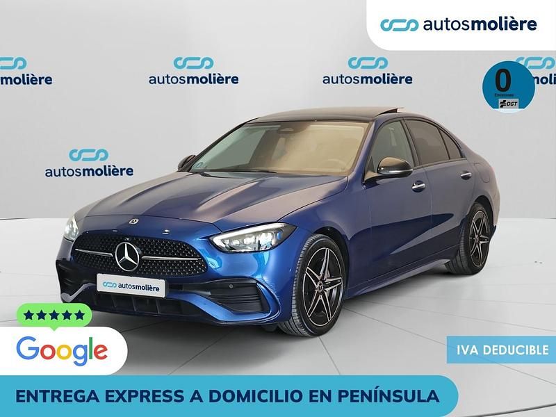 Azul Usado 2024 Mercedes C300e Berlina | 47.890 € (Buen precio) - Imagen 1/4