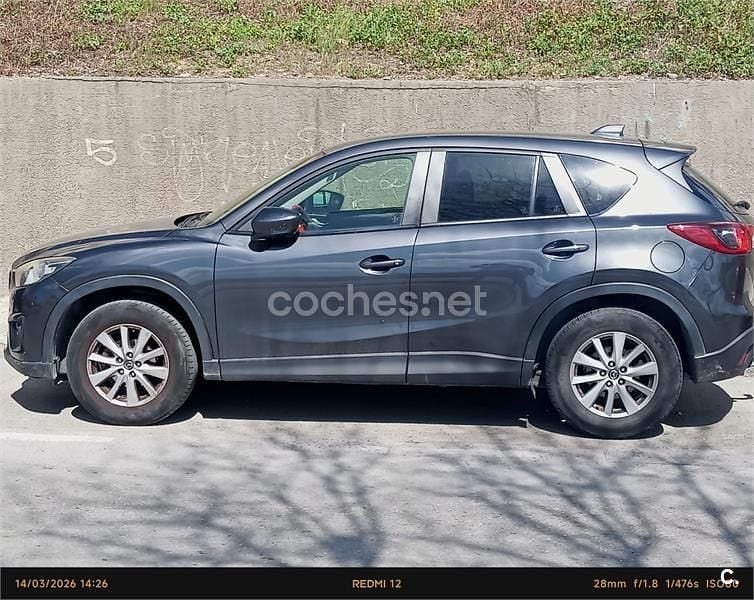 Usado Mazda CX-5 Style 150 CV (110 kW) 2014 Gris / plata SUV