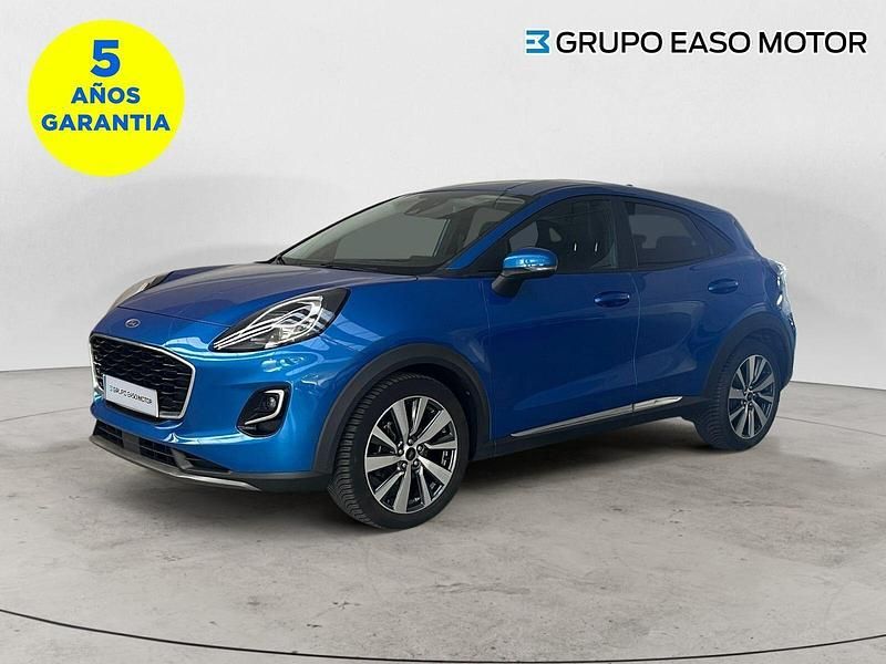 Azul Usado 2021 Ford Puma Titanium X | 18.900 € (Un poco caro) - Imagen 1/4