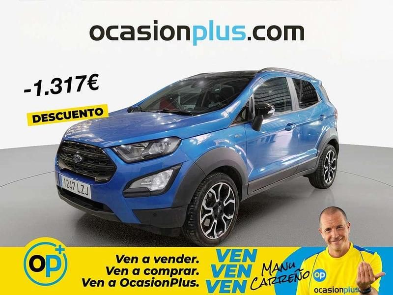 Usado Ford Ecosport Active 125 CV (91 kW) 2022 Azul SUV
