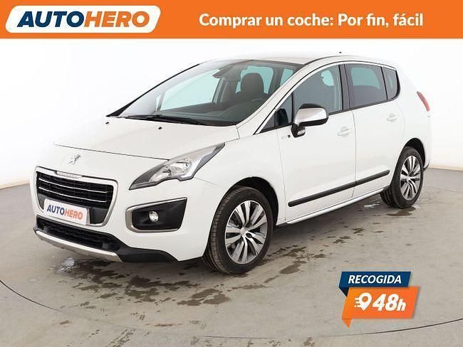 Usado Peugeot 3008 Style 120 CV (88 kW) 2014 Blanco Familiar