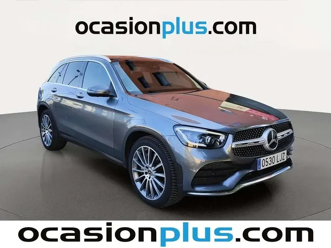 Usado Mercedes GLC300 245 CV (180 kW) 2020 Gris SUV