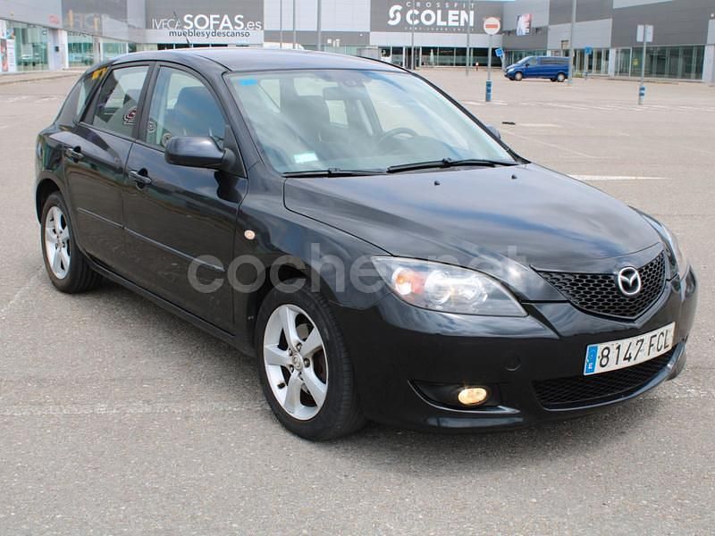 Usado Mazda 3 Active 109 CV (80 kW) 2006 Negro Berlina