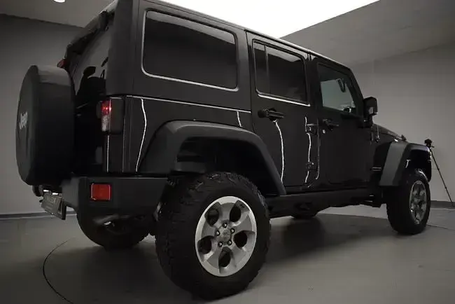 Usado Jeep Wrangler Rubicon 284 CV (208 kW) 2018 Negro SUV