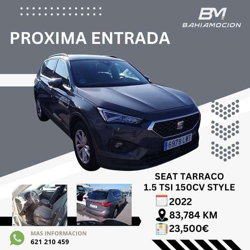 Usado Seat Tarraco Style 150 CV (110 kW) 2022 Gris SUV