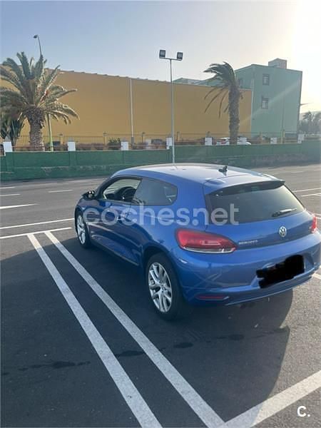 Usado VW Scirocco 160 CV (117 kW) 2010 Azul Coupe