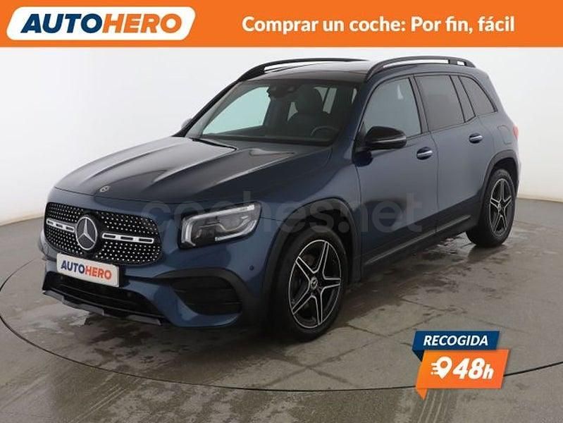 Usado Mercedes GLB200 AMG line 163 CV (119 kW) 2020 Azul SUV