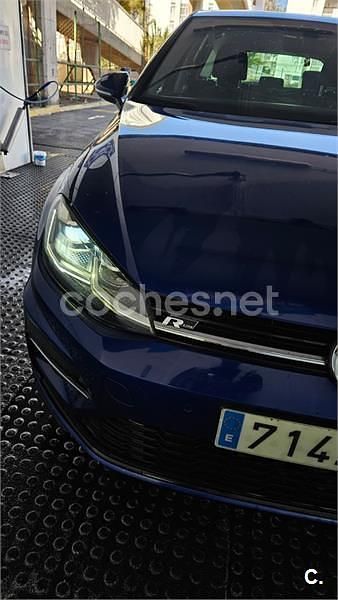 Usado VW Golf R-line 150 CV (110 kW) 2019 Azul Berlina