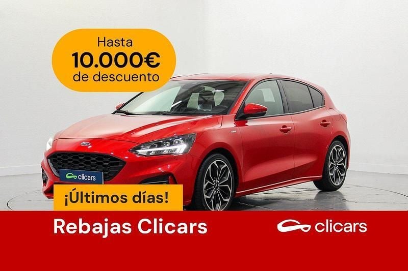 Rojo Usado 2019 Ford Focus ST-Line | 15.490 € (Buen precio) - Imagen 1/4