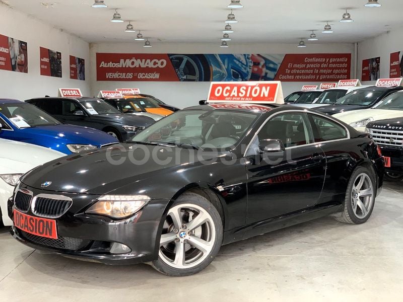 Negro Usado 2008 BMW 635 Comfort Edition Coupe | 15.999 € - Imagen 1/4