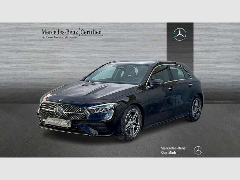 Negro Usado 2024 Mercedes A200 Berlina | 33.595 € (Precio justo) - Imagen 1/4