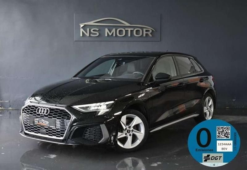Usado Audi A3 Sportback e-tron S-Line 204 CV (150 kW) 2024 Negro Utilitario