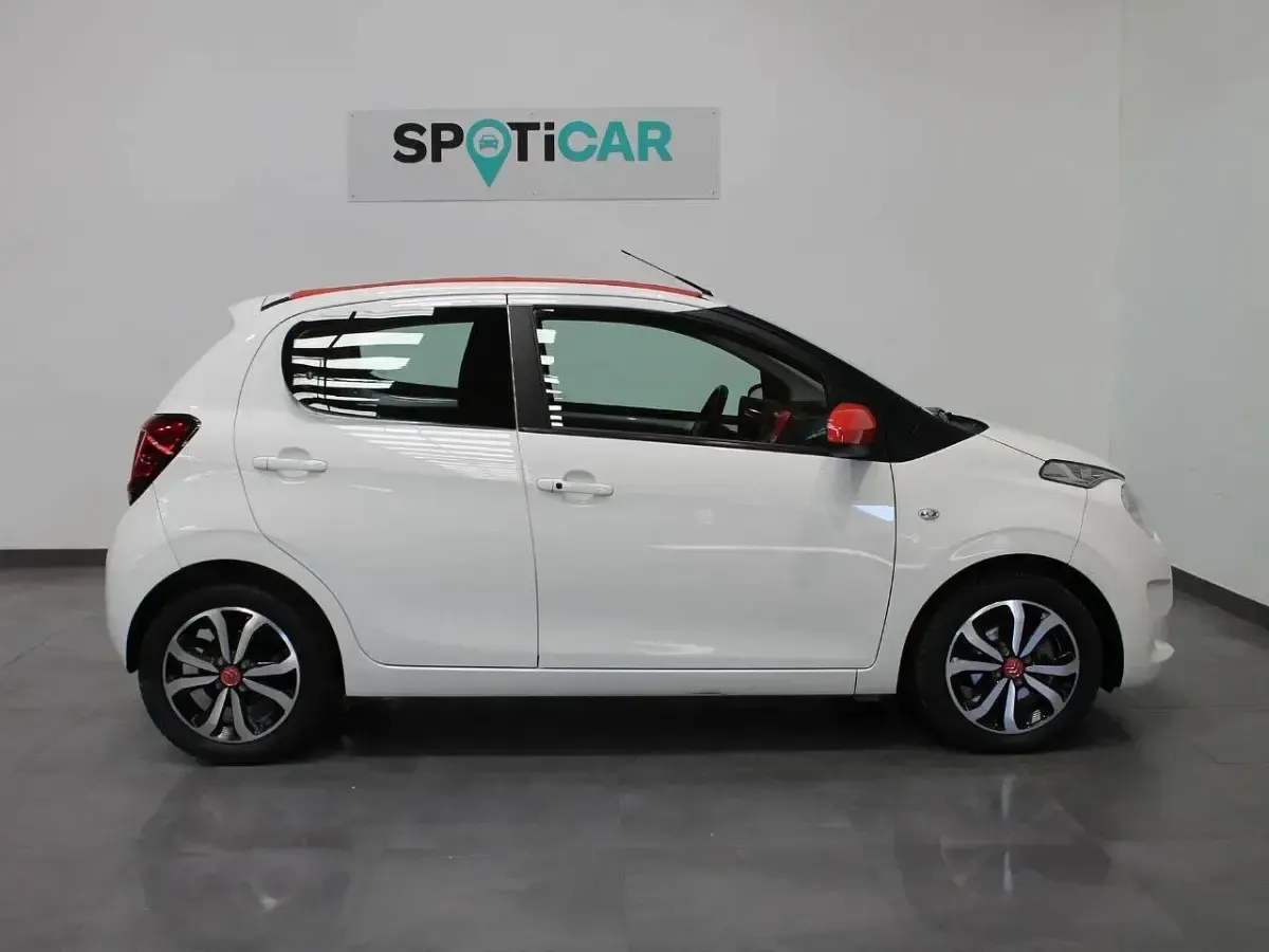 Brugt Citroën C1 Shine 72 HK (52 kW) 2018 Hvid Hatchback
