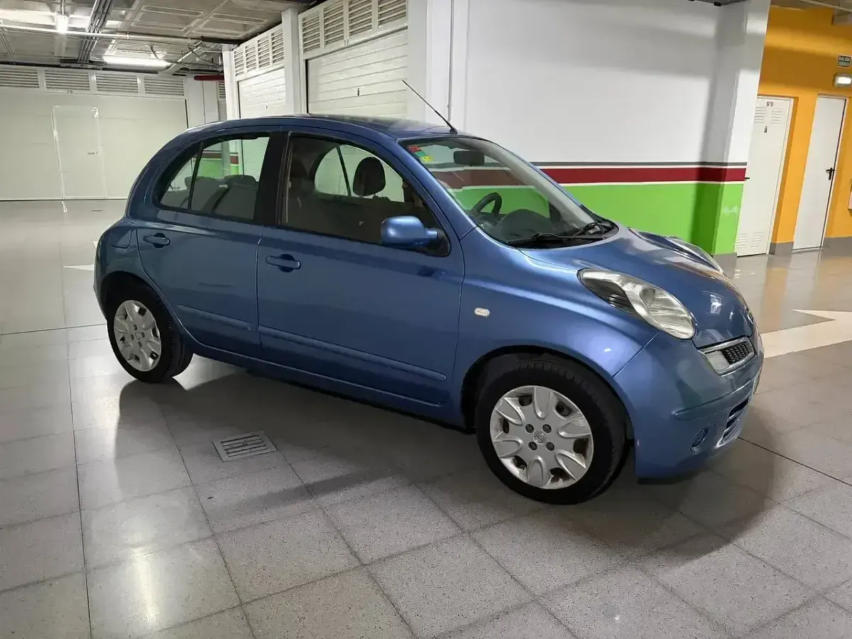 Używany Nissan Micra Acenta+ 86 KM (63 kW) 2010 Niebieski Hatchback