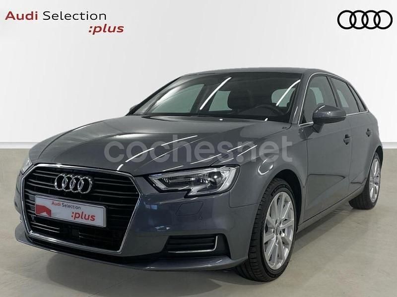 Gris / plata Usado 2017 Audi A3 Sportback Design Utilitario | 22.900 € (Precio justo) - Imagen 1/3