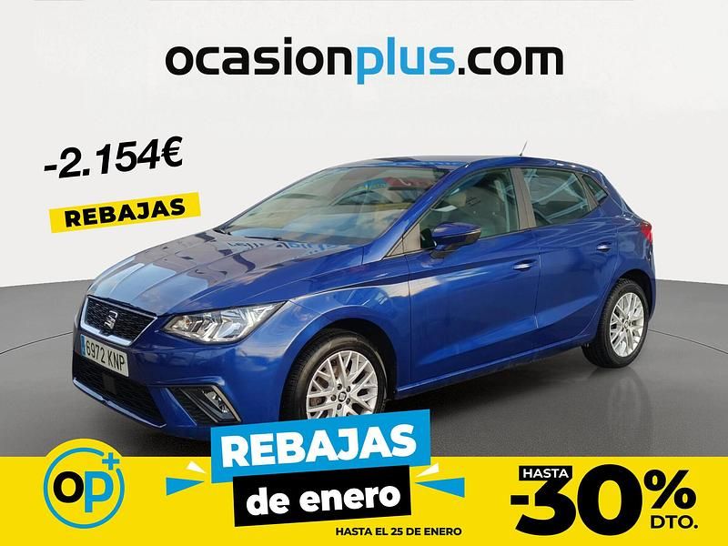 Azul Usado 2018 Seat Ibiza Style Berlina | 11.750 € (Precio justo) - Imagen 1/4