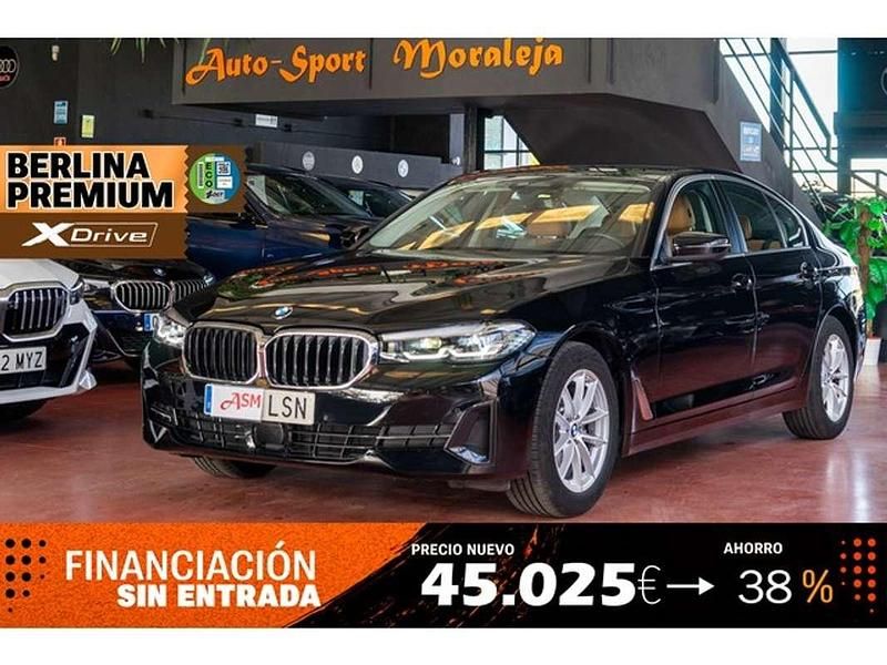 Negro Usado 2021 BMW 520 Sport Line Berlina | 29.900 € (Super precio) - Imagen 1/4