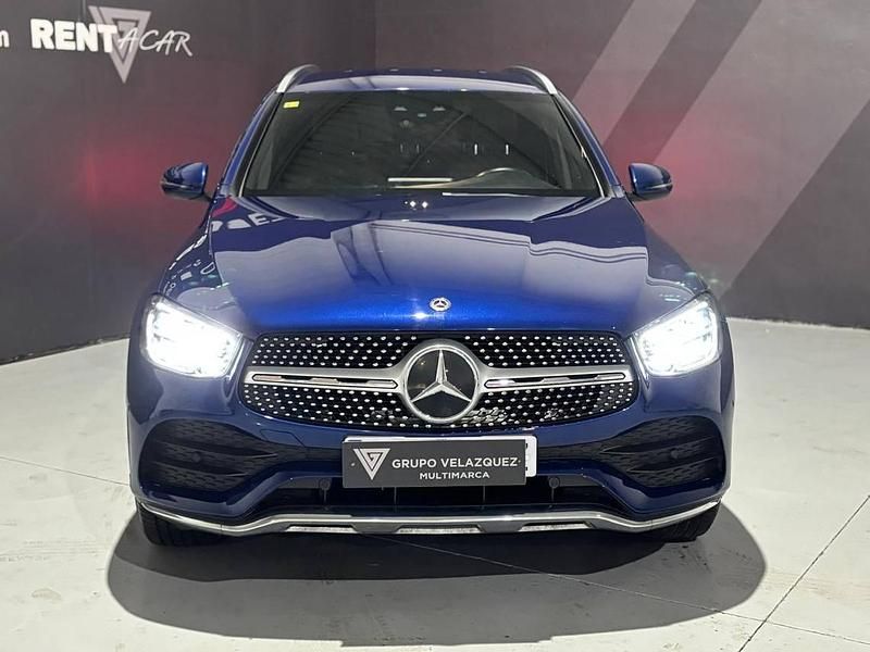 Usado Mercedes GLC200 163 CV (119 kW) 2020 Azul SUV