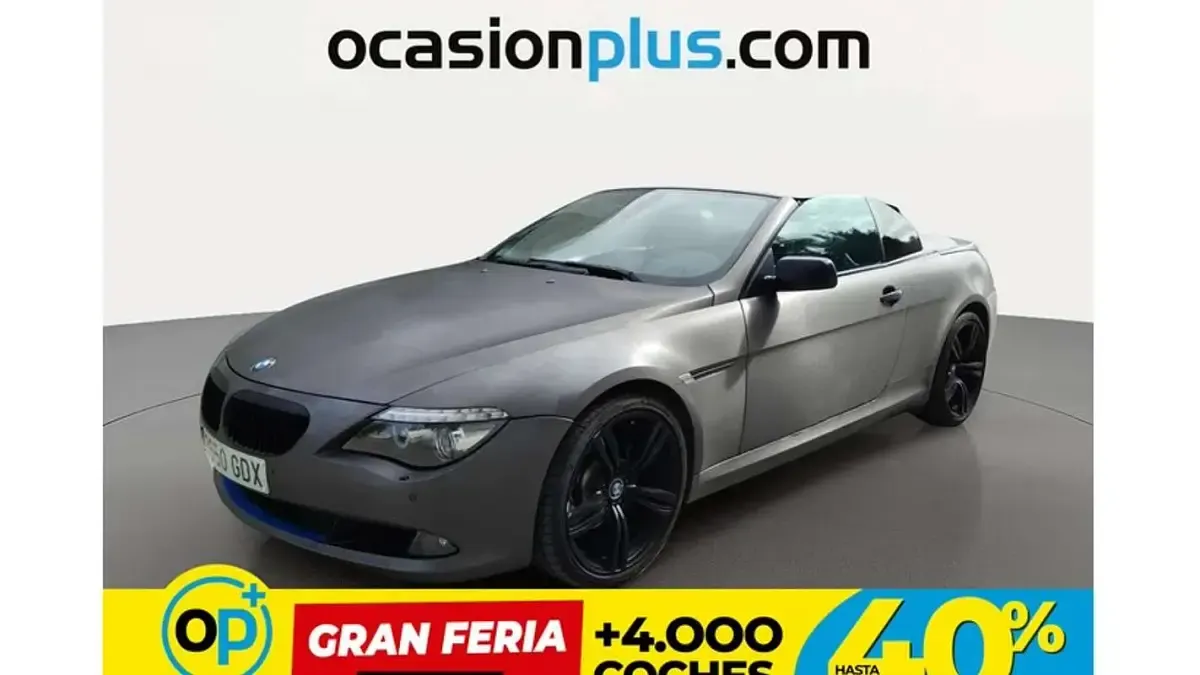 Usado BMW 630 Cabriolet 272 CV (200 kW) 2008 Descapotable
