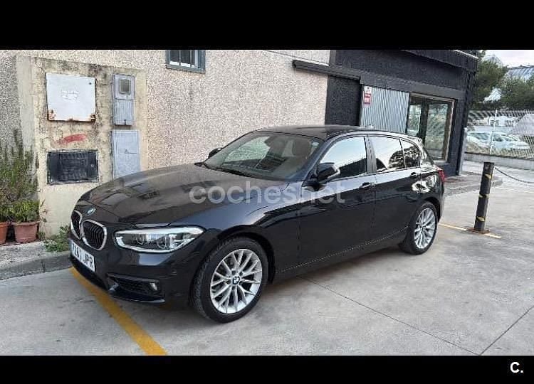 Negro Usado 2016 BMW 118 Utilitario | 9000 € - Imagen 1/4